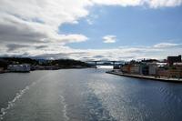 Einfahrt nach Kristiansund