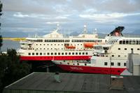 Molde: MS Nordnorge trifft auf MS Nordlys
