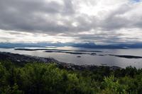 Blick vom Varden, Hausberg von Molde