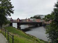 Trondheim - alte Brücke am Nid