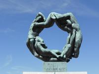 Oslo - Vigelandpark - Lebensrad