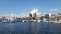 Oslo (Blick zum Rathaus)