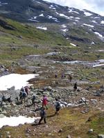 Wanderung auf dem Sognefjell