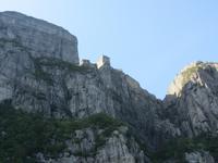 Blick auf den Preikestolen