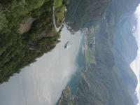 Blick auf Geiranger von der Adlerstraße