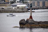 123 Lofoten, Einfahrt in Svolvaer