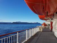 Hurtigrute, MS Finnmarken hinterm Westkap