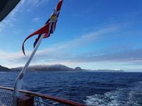 Hurtigrute, MS Finnmarken hinterm Westkap