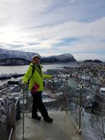 Hurtigrute, Alesund, Blick vom Akslaberg