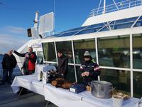 Hurtigrute, Informationen auf Deck 8