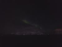 Hurtigrute, erstes Nordlicht nach Tromsö