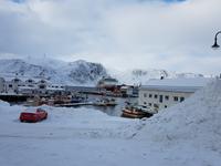 Hurtigrute, Honningsvag auf der Nordkapinsel