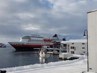 Hurtigrute, Honningsvag auf der Nordkapinsel