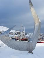 Hurtigrute, Honningsvag auf der Nordkapinsel