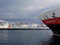 Hurtigrute, Honningsvag auf der Nordkapinsel
