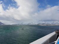 Hurtigrute, unterwegs mit MS Finnmarken, Kanaleinfahrt