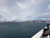 Hurtigrute, unterwegs mit MS Finnmarken, Kanaleinfahrt