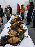 Hurtigrute, Polarkreistaufe südgehend