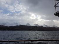 Hurtigrute, Bergmassiv sieben Sxchwestern