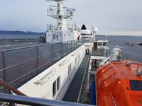 Hurtigrute, Besuch auf MS Spitsbergen