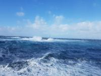 Hurtigrute, MS Finnmarken bei Wellengang