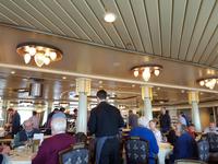 Hurtigrute, MS Finnmarken im Speisesaal