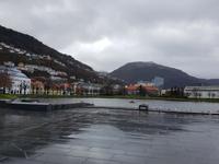 Hurtigrute, Bergen mit Festplatz