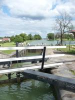 Schleusenstufen bei Berg