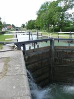 Schleusenstufen bei Berg