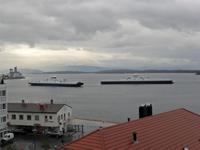 061 Norwegen - Blick Über Hafen Molde