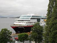 062 Molde - Hurtigruten lÃ€uft ein