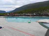 097 Norwegen - Stopp am Campingplatz Dönfoss