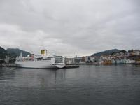 Einlaufen in Bergen