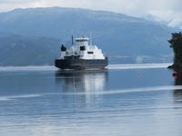 Fährüberfahrt über den Samnangerfjord