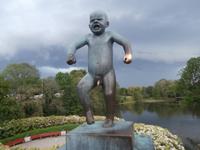 Oslo Vigeland Park-Kleiner Troztkopf