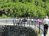 Blick in die Schlucht des Strynfluß