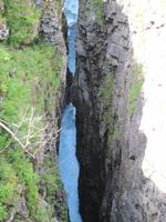 Blick in die Schlucht des Strynfluß