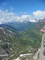 Blick vom Danslibba auf den Geirangerfjord
