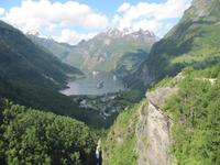 Blick in den Geirangerfjord