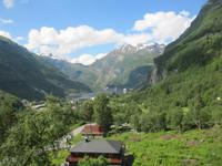 Blick zum Geirangerfjord