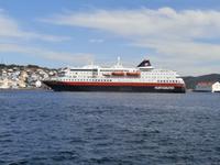Kristiansund-Einlauf der Hurtigruten