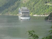 Die AIDAluna in Geiranger