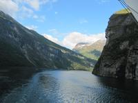 Fahrt durch den Geirangerfjord