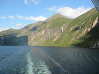 Fahrt durch den Geirangerfjord