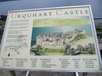 Urquhart Castle am Loch Ness