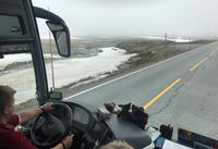 Hardangervidda im Bus unterwegs
