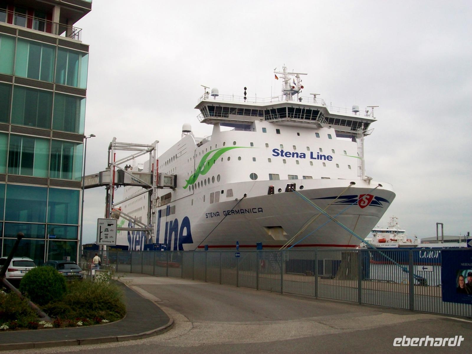 Unsere Fähre nach Göteborg 