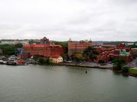 Einfahrt nach Göteborg