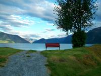 Am Sognefjord, beim Hotel 