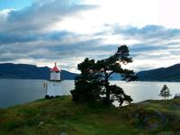 Am Sognefjord, beim Hotel 